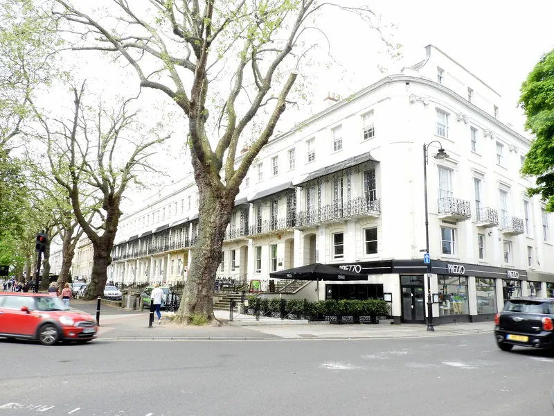 Regency terraces on the Promenade, Cheltenham