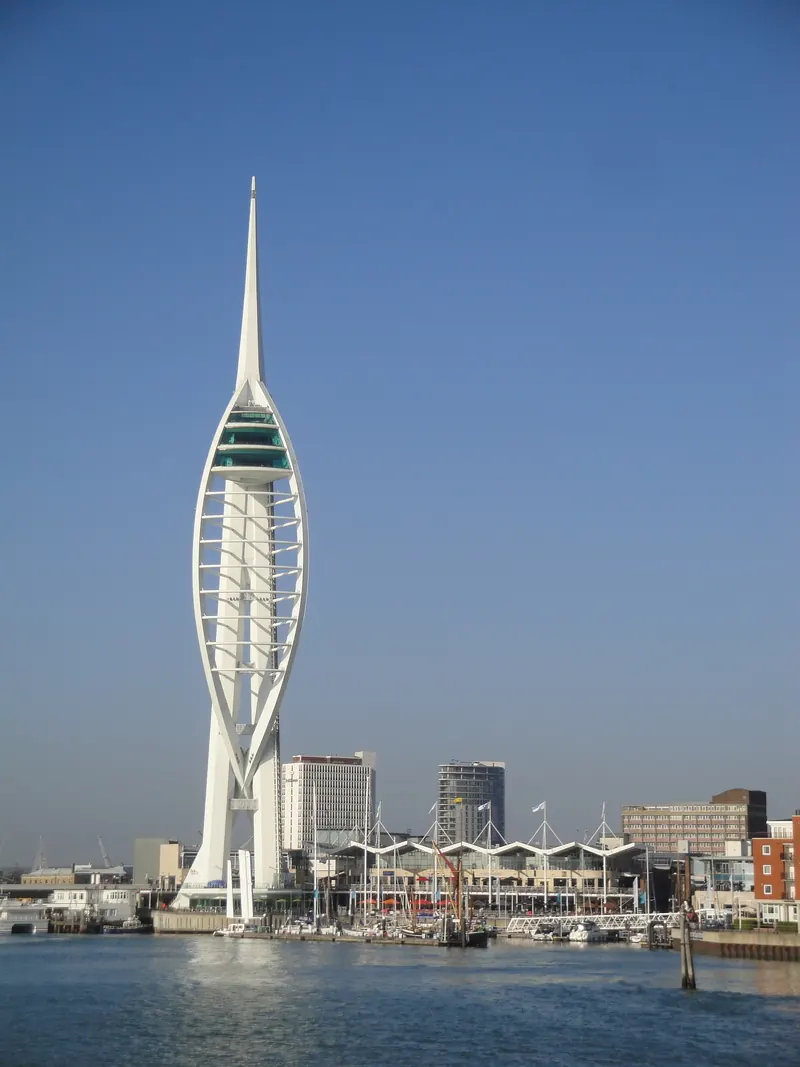 The Spinnaker Tower at Gunwharf Quays, Portsmouth